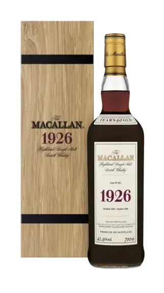 The Macallan 1926 Fine & Rare. Dyreste whiskey nogensinde
