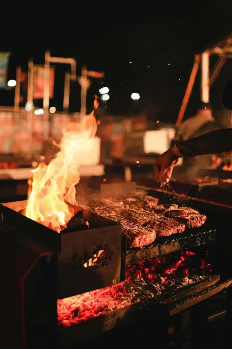 Barbarcue grill måltid