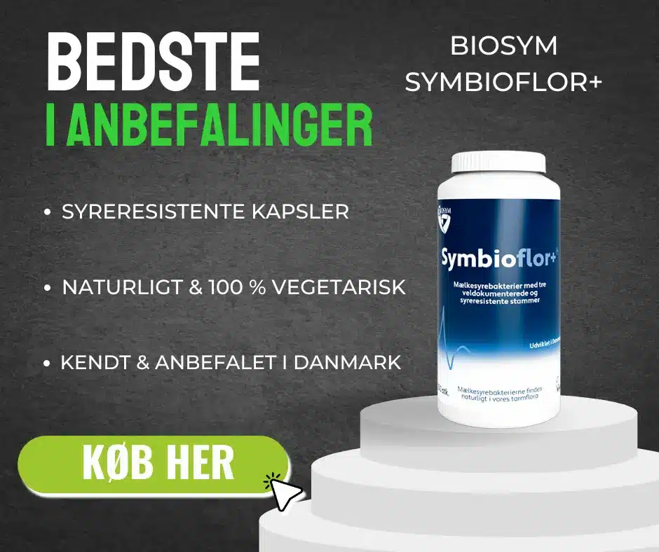 Infografik over den bedste anbefalede produkt i mod irritabel tyktarm denne er til Bedst i test løsning