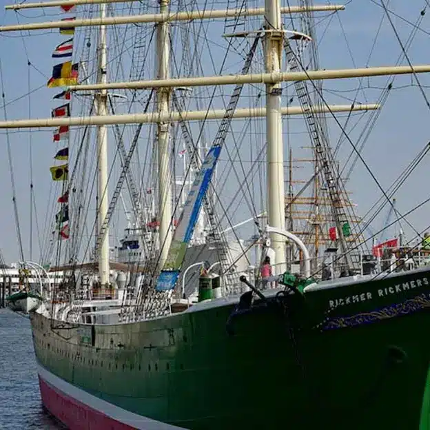 Billede af Rickmer Rickmers og Cap San Diego