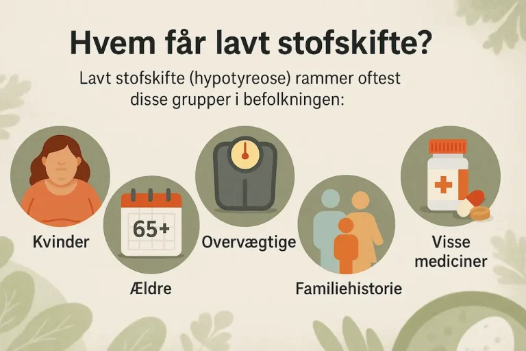 Infografik over hvem i befolkningen der oftest bliver ramt