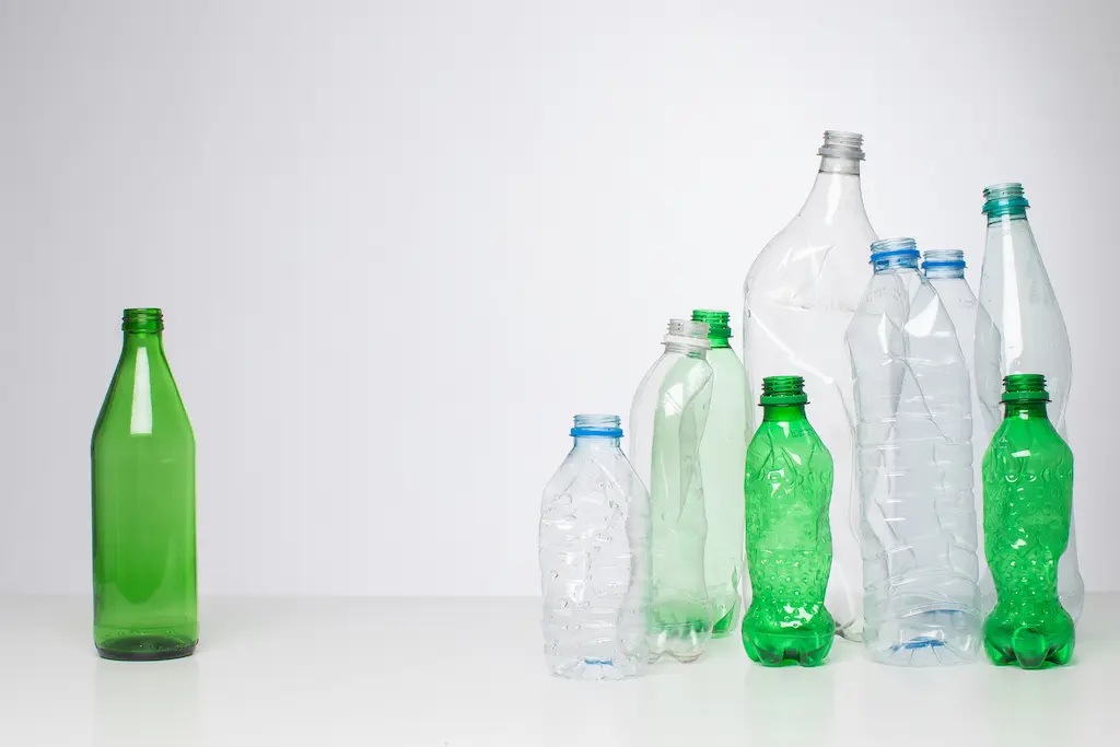 Billedet af glas fremfor plastic der er godt for ens naturlige boost af testosteron