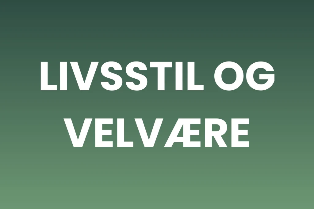 Billede af livsstil og velvære