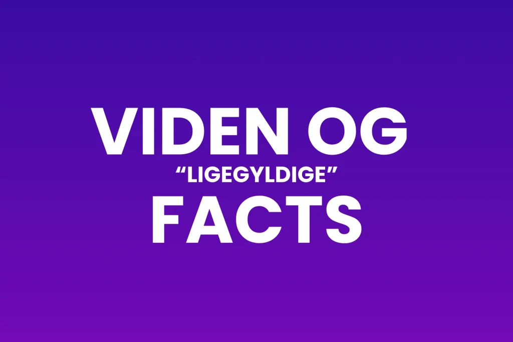 Billede af alt om viden og facts til mænd