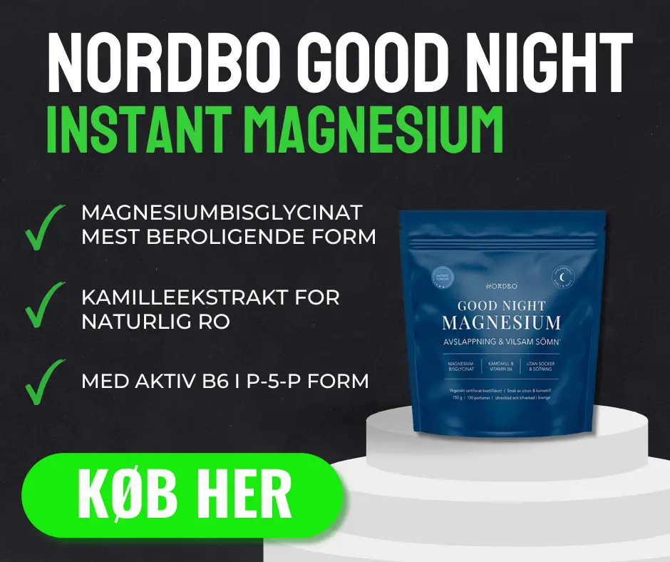 Infografik over billede over det bedste magnesium tilskud til mænd, som er for en bedre søvn og mere energi