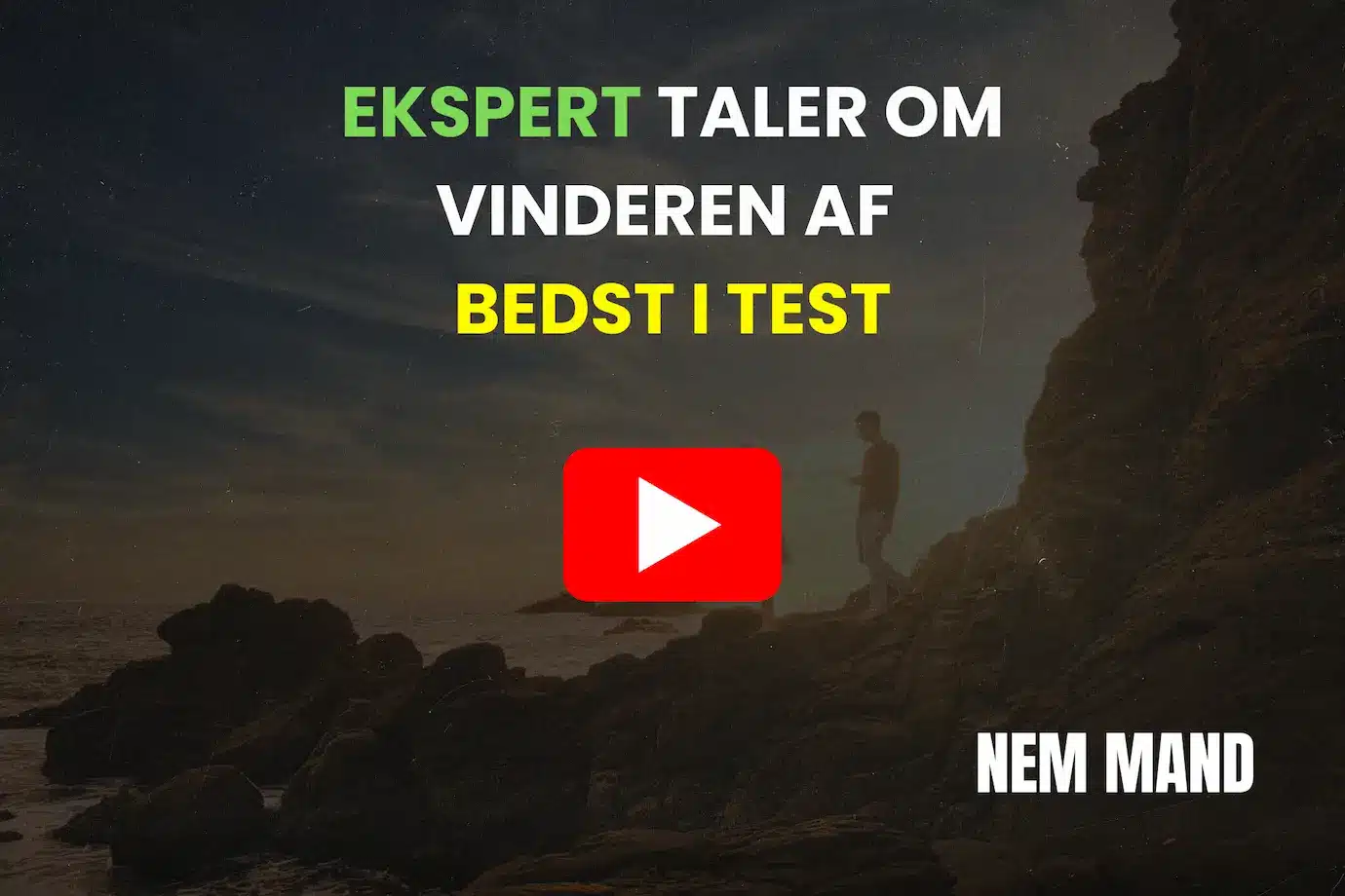 YouTube video fortalt af en sundhedsekspert som fortæller om fordelene for danskere ved at tage d-vitamin