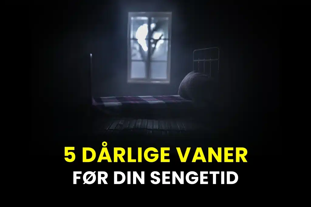 Billede af 5 dårlige vaner før sengetid til forsiden