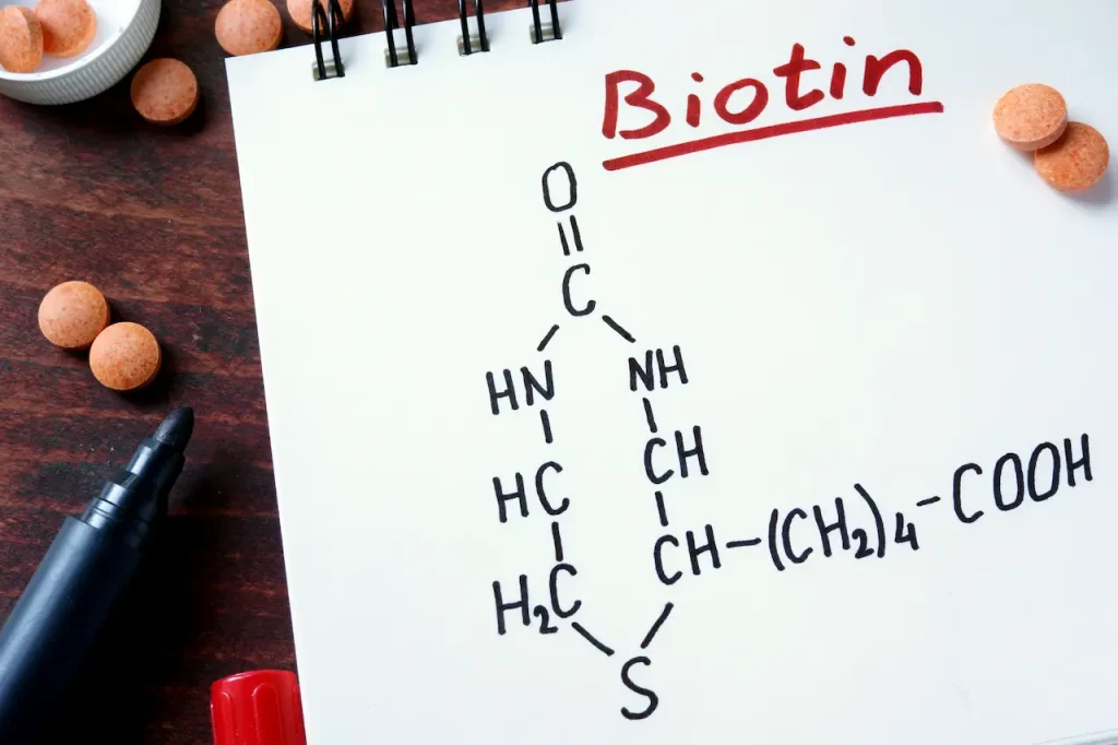 Billede af Biotin og den kemiske koder