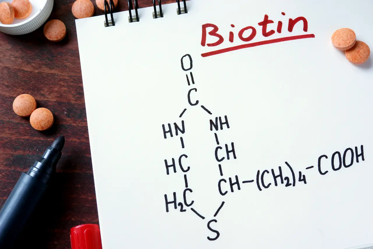 Billede af Biotin og den kemiske koder