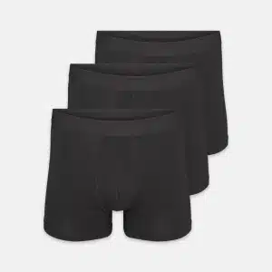 IQ Sox - Bambus boxershorts - Sort (3 par)