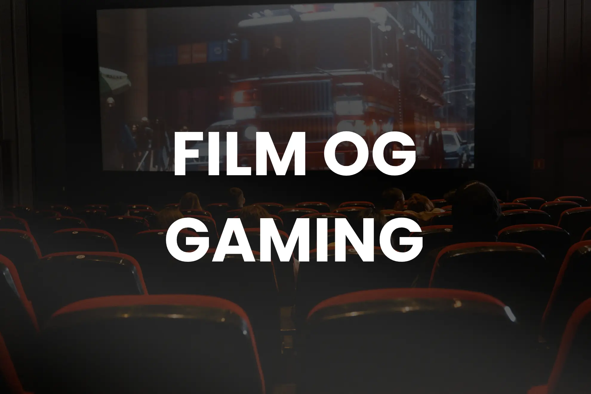 Billede af film og gaming