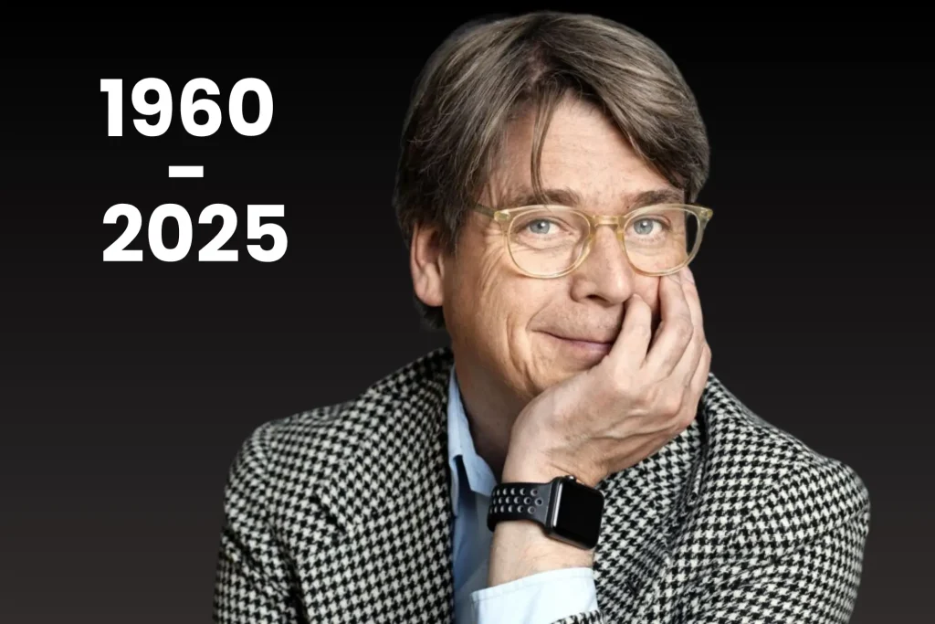 Billede af Peter Lund Madsen og hans fødselsår i 1960 og dødsår i 2025