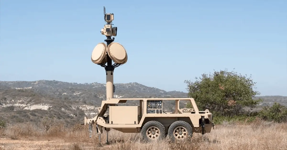 Radarstation og sensorsystem til registrering af droner