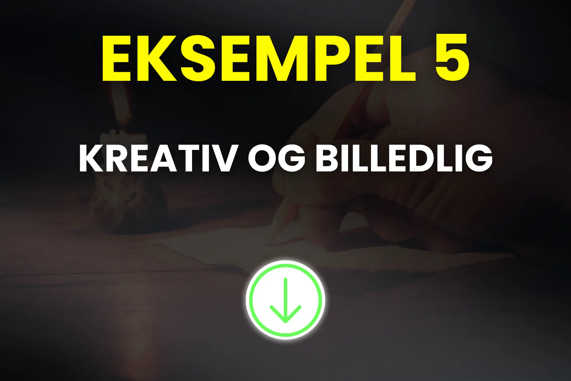 Eksempel på en kreativ og billedlig pensionshilsen
