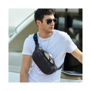 Crossover mavebæltetaske model Y00020 - Vandtæt - Sort - Arctic Hunter