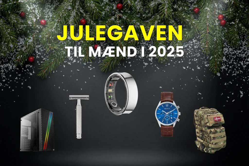 Forsidebillede af julegaven til mænd i 2025