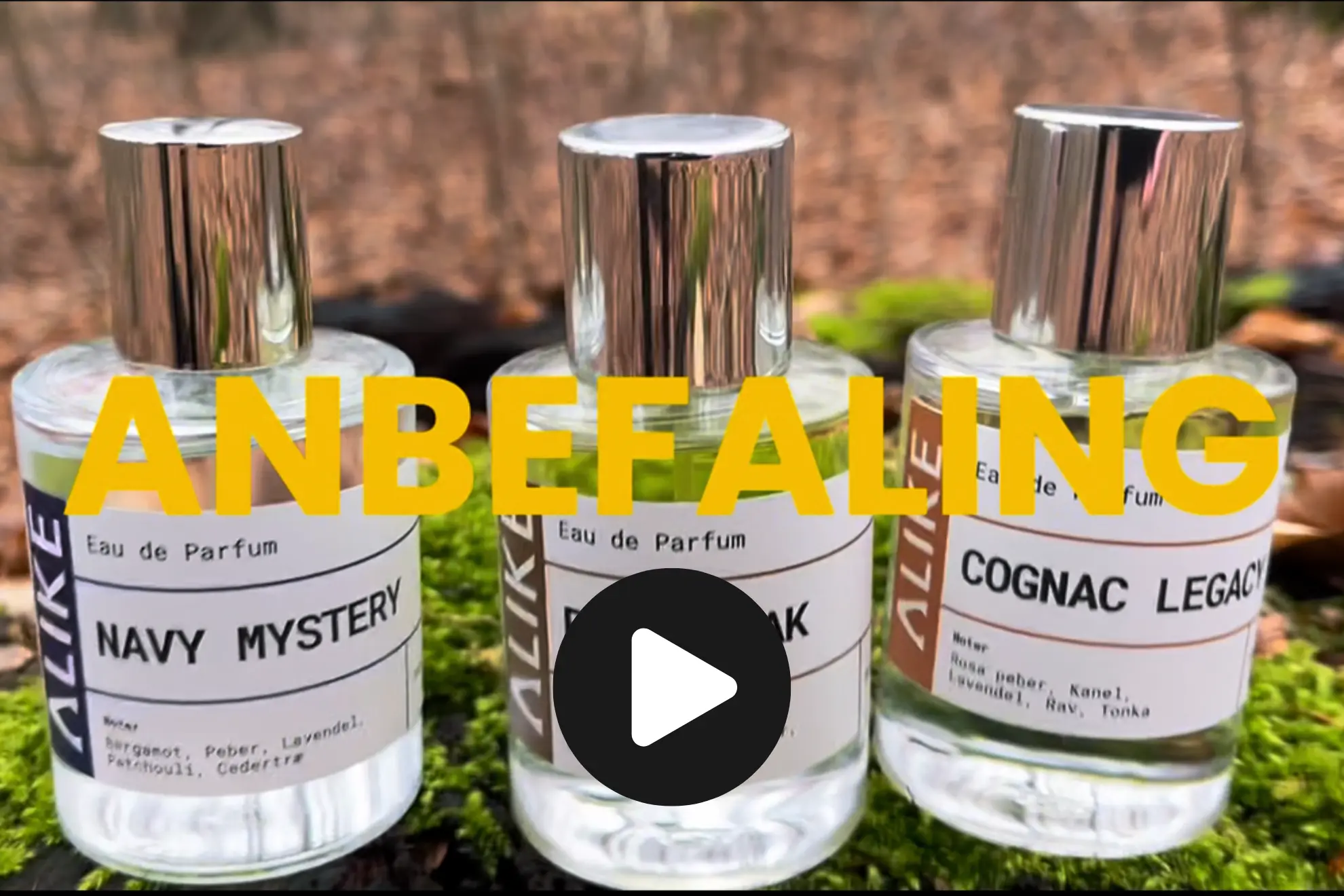 Billede af vores dag hvor vi testede parfumerne fra Alike.dk