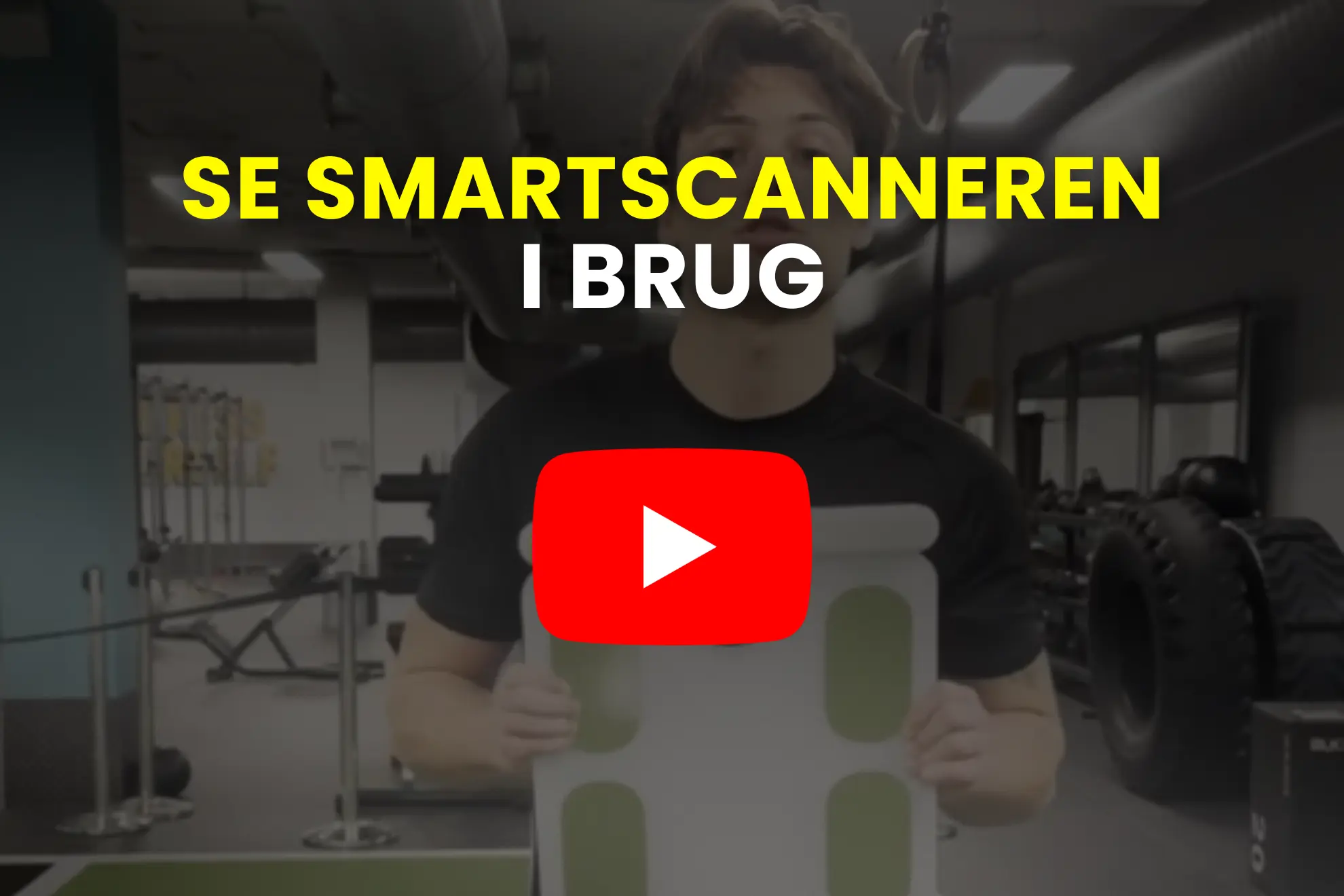Video hvor man kan se en mand bruge smartscanneren med alle dens funktioner