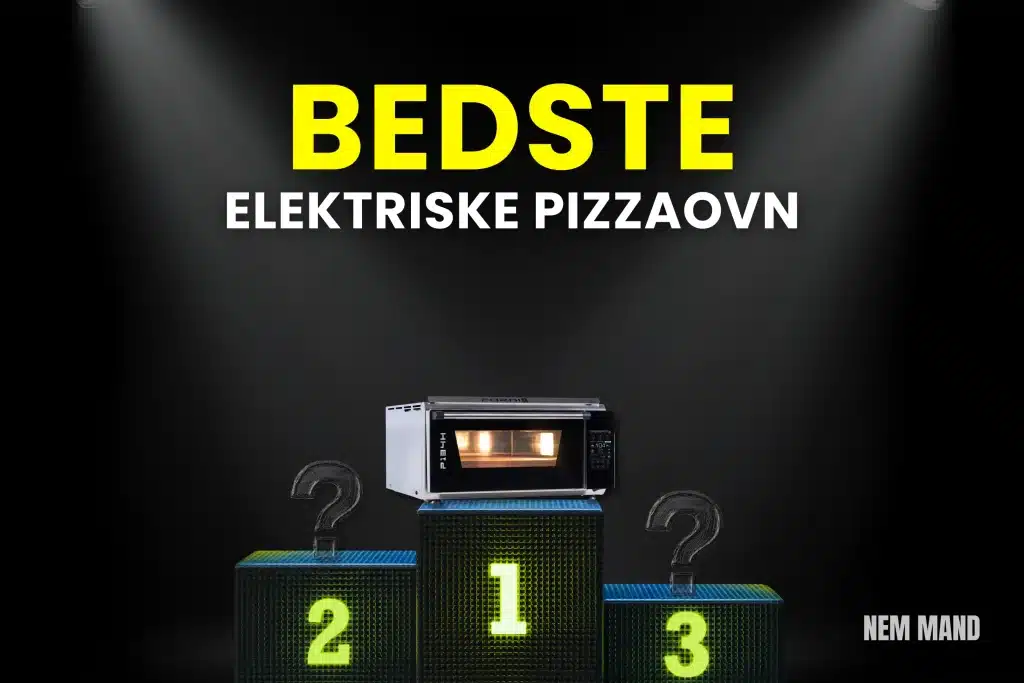 Bedst i test elektrisk pizzaovn placeret som nummer 1 på podie, der illustrerer sammenligning af de bedste elektriske pizzaovne til sprøde pizzaer hjemme